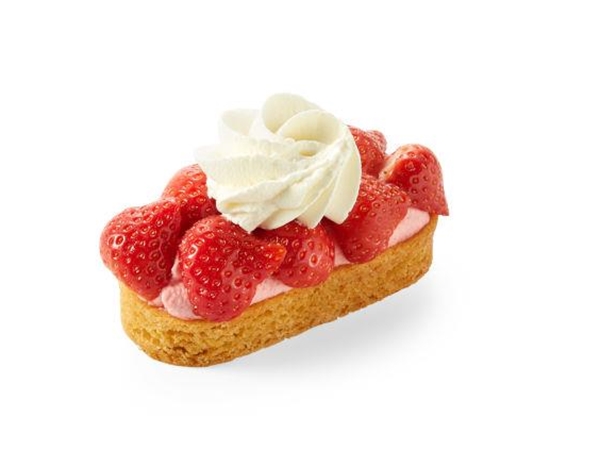Aardbeien slofje